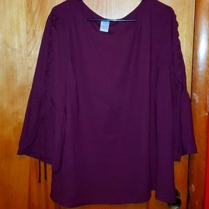 Burgandy Dress Shirt